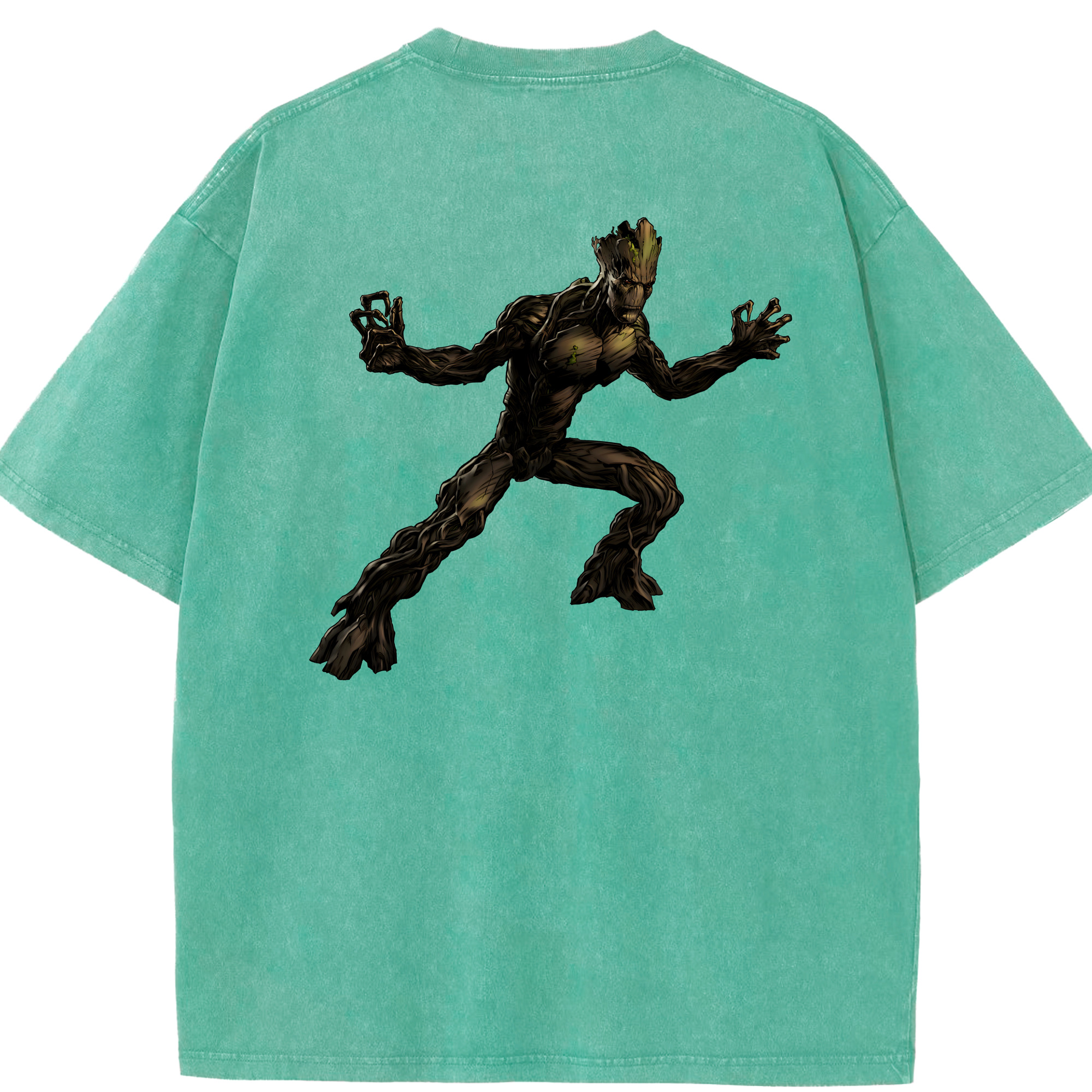 （画像用） アベンジャーズ The Avengers 綿100% ヴィンテージ風 半袖Tシャツ（背面プリント）